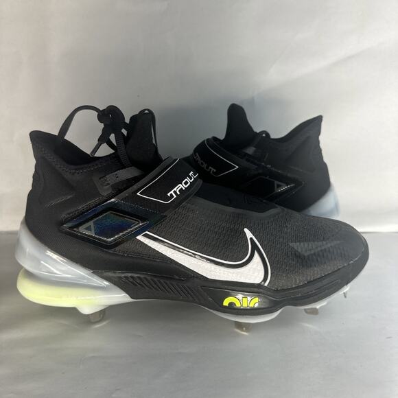 Nike Black Force Zoom Trout 8 pro Metal Baseball Cleats CZ5913 010 Size 13 - Picture 1 of 10